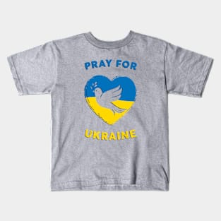 Pray for Ukraine Kids T-Shirt